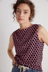 Floral Jacquard Top